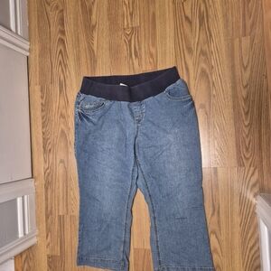 Blue Denim Maternity Jeans